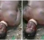 Vídeo de 2019 mostra execução brutal: homem tem braço cortado e peito aberto do lado errado enquanto criminosos tentam arrancar coração