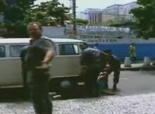 Execução filmada no Shopping Rio Sul, em março de 1995