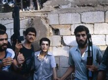 Execução pública de Mohieddin Saleh em 30 de julho de 1986