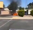 Morador de rua morre carbonizado após atear fogo ao próprio corpo em estacionamento de Fresno, na Califórnia