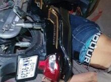 Motociclista tem cabeça esmagada por caminhão em Khan Kambol, Phnom Penh